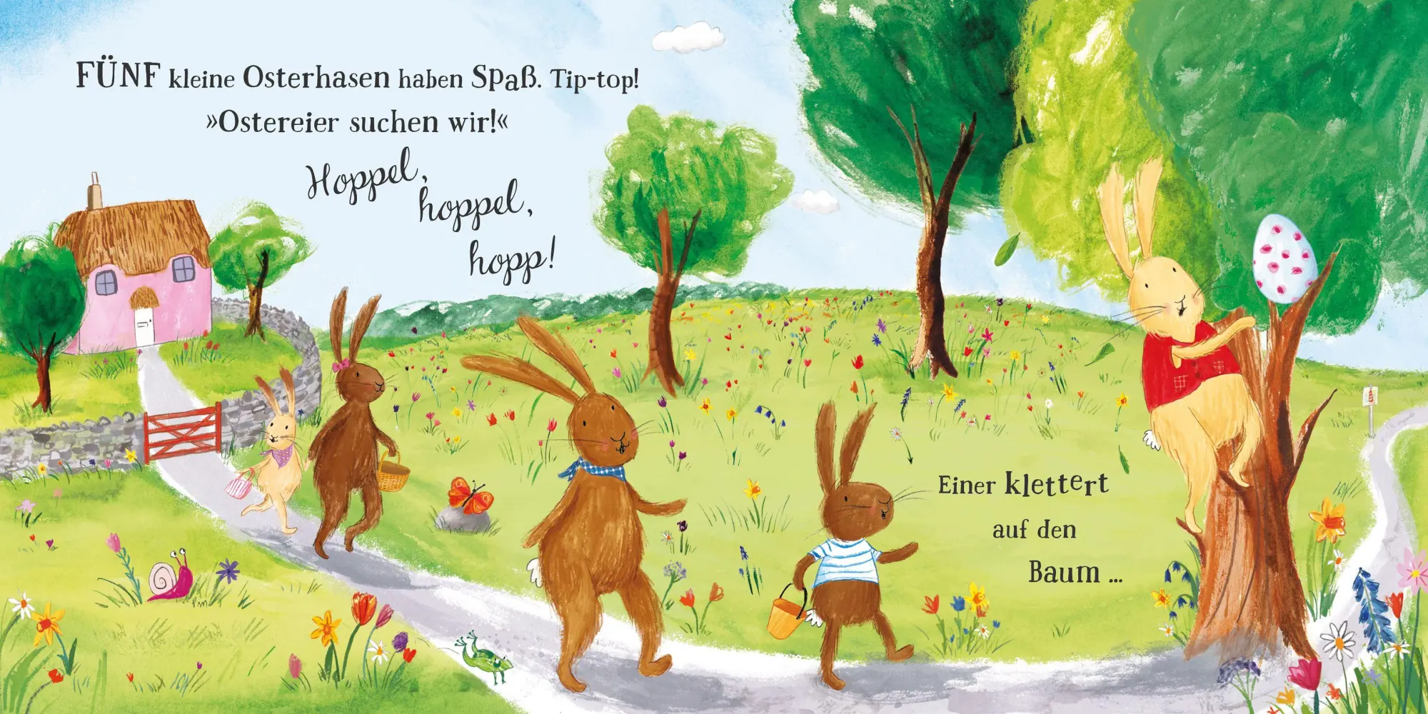 Bild: 9783038763406 | Die Hasenbande auf Eiersuche | Martha Mumford | Taschenbuch | 24 S.