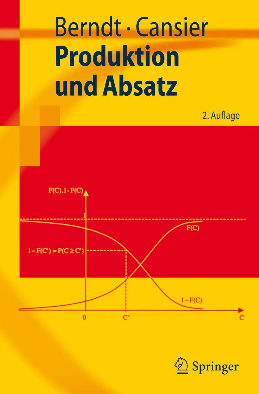 Cover: 9783540693406 | Produktion und Absatz | Adrienne Cansier (u. a.) | Taschenbuch | x