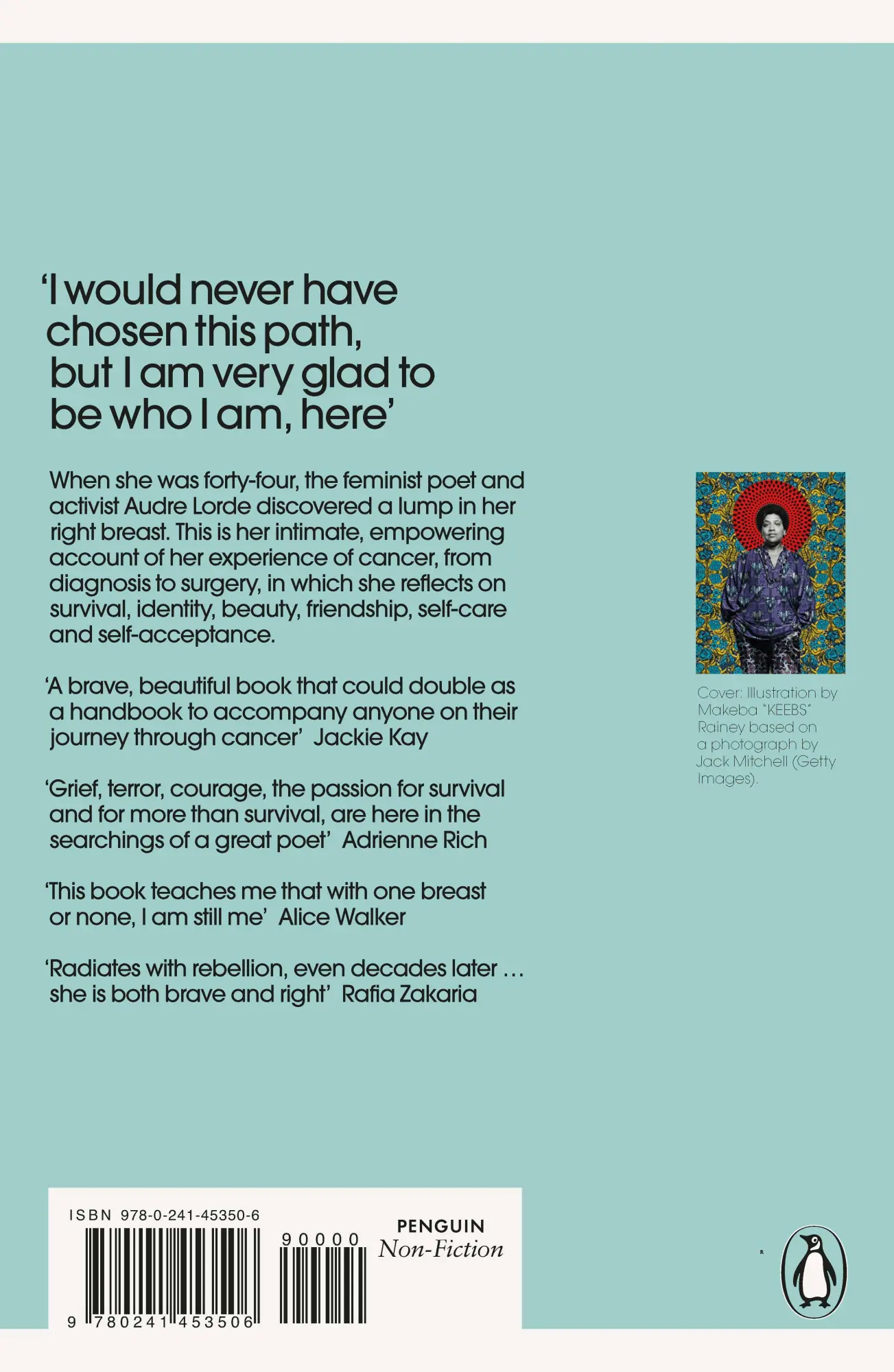 Rückseite: 9780241453506 | The Cancer Journals | Audre Lorde | Taschenbuch | B-format paperback