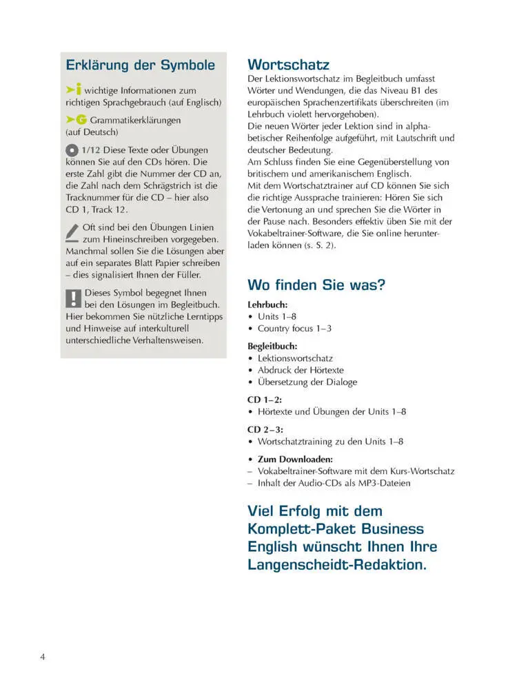 Bild: 9783125633506 | Langenscheidt Komplett-Paket Business English, 2 Bücher, 3...