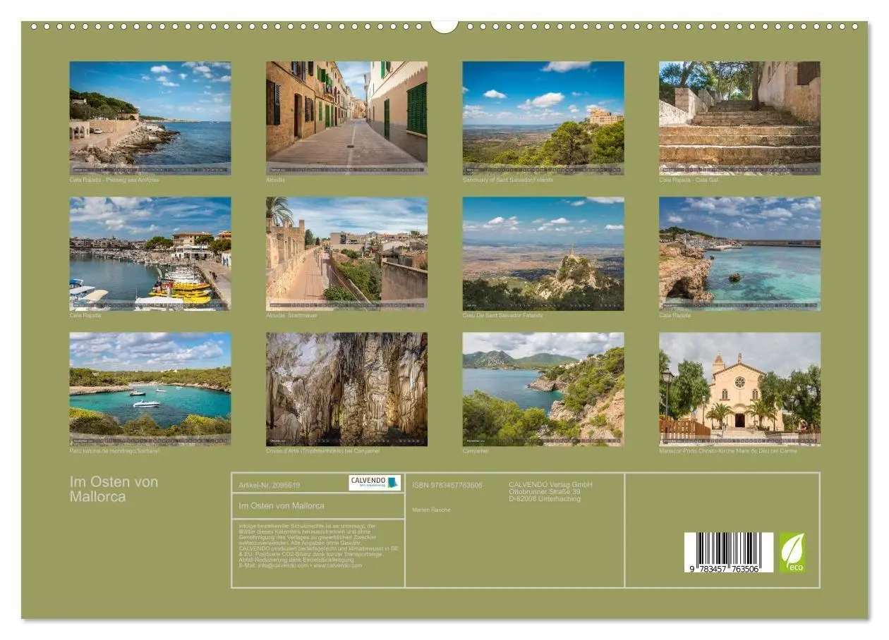 Bild: 9783457763506 | Im Osten von Mallorca (hochwertiger Premium Wandkalender 2026 DIN...