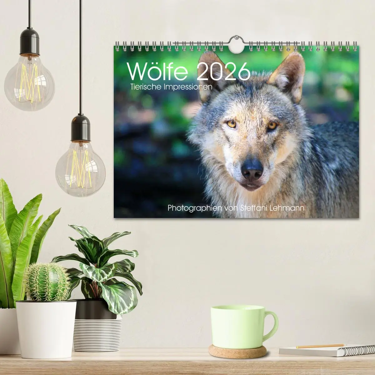 Bild: 9783457903506 | Wölfe 2026. Tierische Impressionen (Wandkalender 2026 DIN A4 quer),...