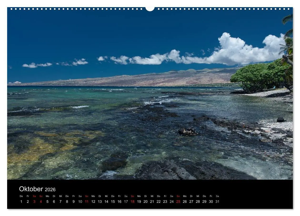 Bild: 9783516163506 | Hawaiianische Träume Big Island (hochwertiger Premium Wandkalender...