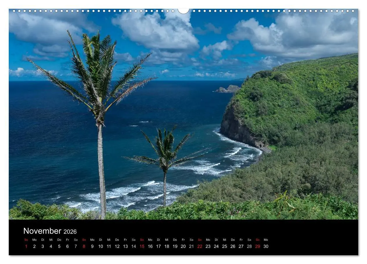 Bild: 9783516163506 | Hawaiianische Träume Big Island (hochwertiger Premium Wandkalender...