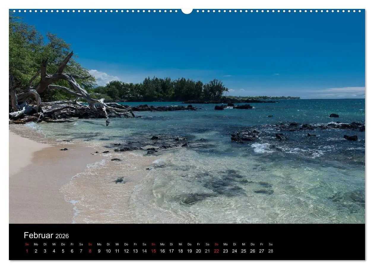 Bild: 9783516163506 | Hawaiianische Träume Big Island (hochwertiger Premium Wandkalender...