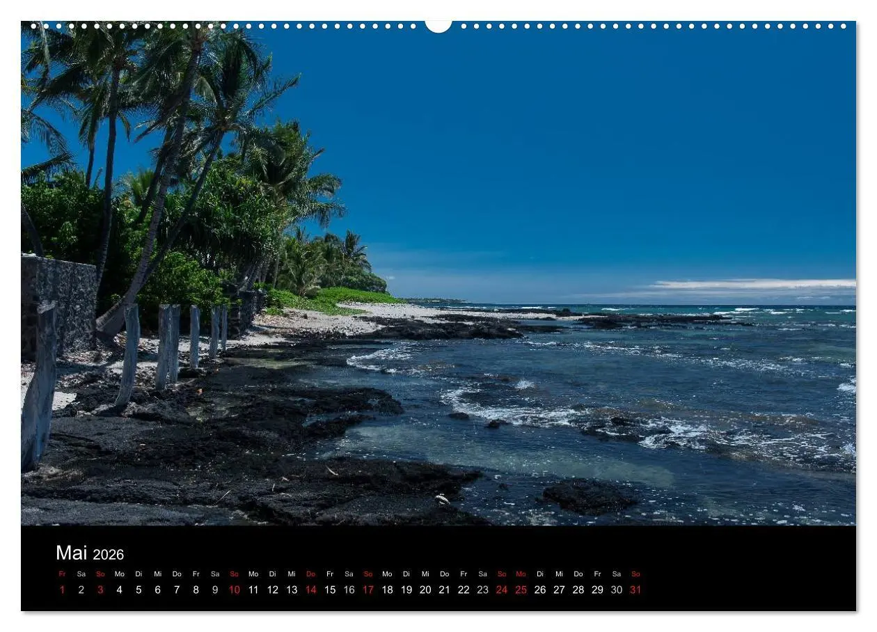 Bild: 9783516163506 | Hawaiianische Träume Big Island (hochwertiger Premium Wandkalender...