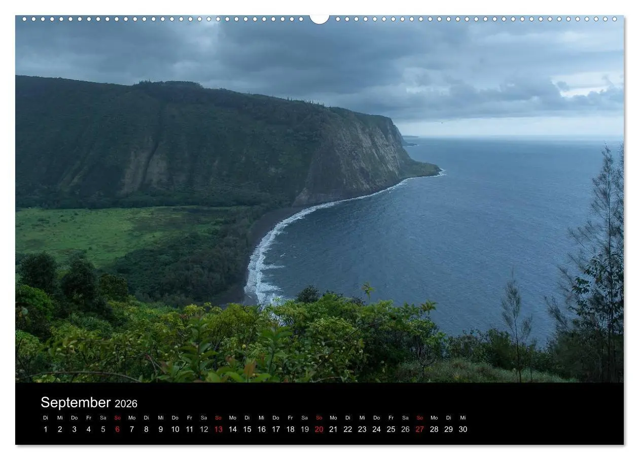 Bild: 9783516163506 | Hawaiianische Träume Big Island (hochwertiger Premium Wandkalender...