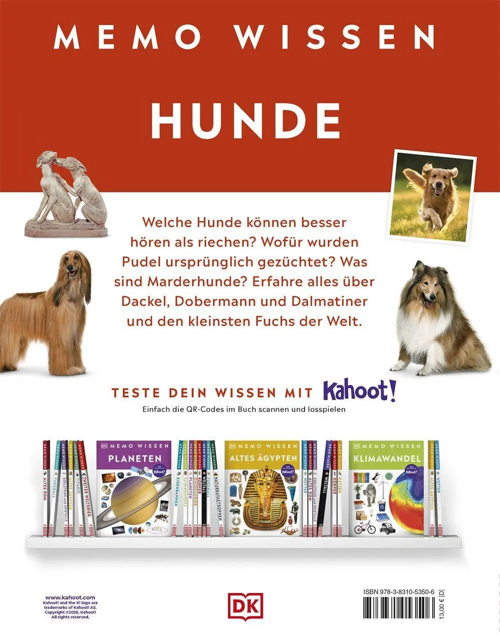 Bild: 9783831053506 | memo Wissen. Hunde | Juliet Clutton-Brock | Buch | memo Wissen | 72 S.