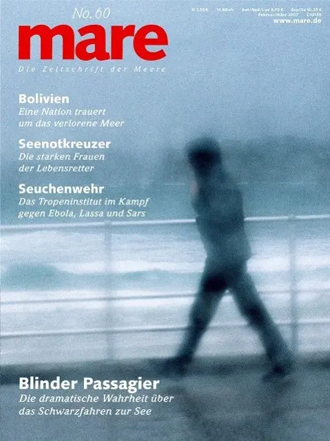 Cover: 9783936543506 | mare 60 - Blinder Passagier | mare - die Zeitschrift der Meere 60