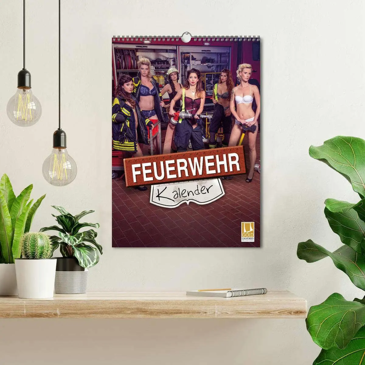 Bild: 9783516463606 | Feuerwehrkalender 2026 (Wandkalender 2026 DIN A3 hoch), CALVENDO...