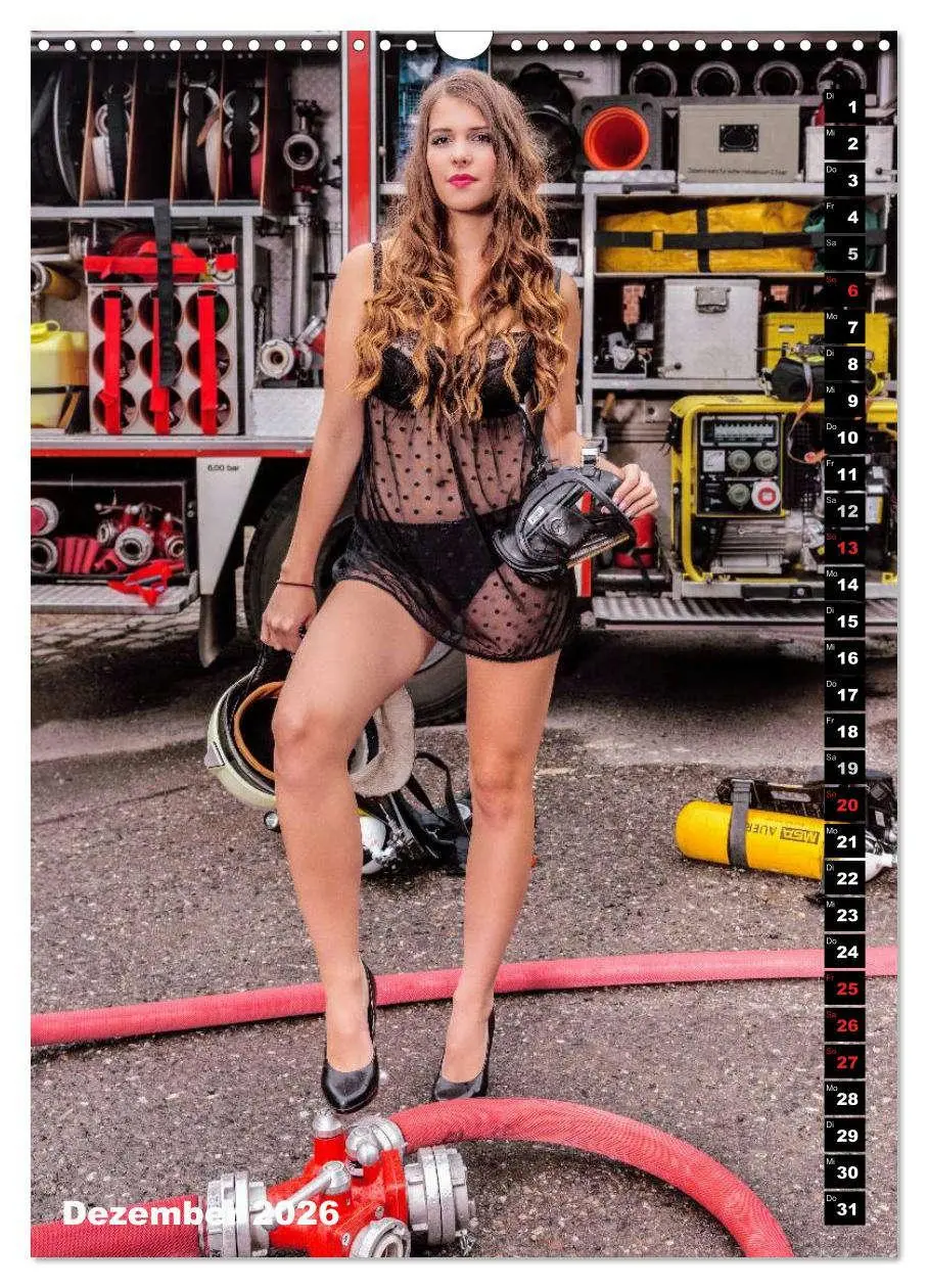 Bild: 9783516463606 | Feuerwehrkalender 2026 (Wandkalender 2026 DIN A3 hoch), CALVENDO...