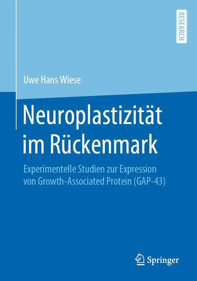 Cover: 9783658273606 | Neuroplastizität im Rückenmark | Uwe Hans Wiese | Buch | xx | Deutsch