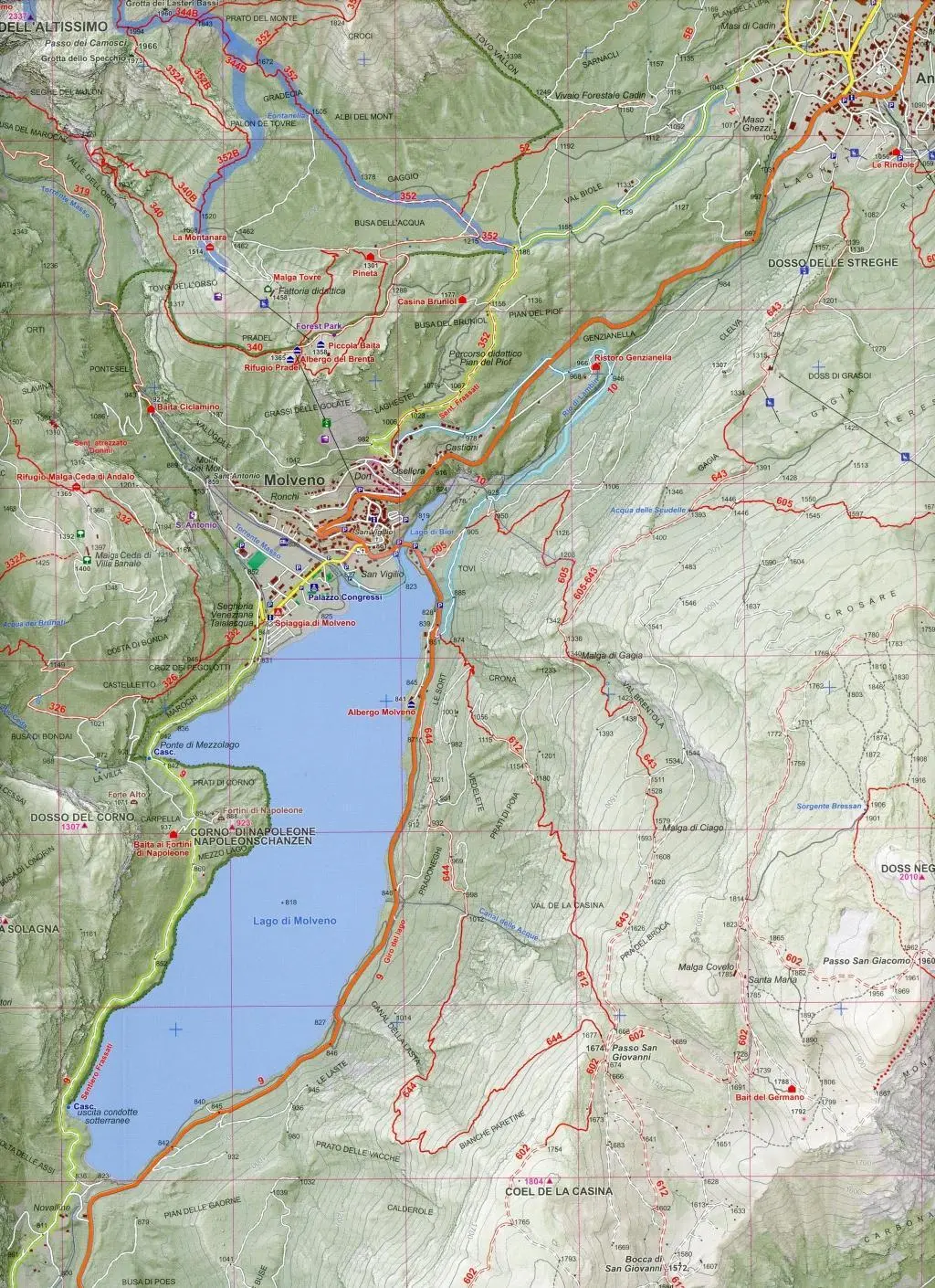 Bild: 9788889823606 | Gruppo di Brenta - Brentagruppe 1 : 25 000 | (Land-)Karte | 4Land
