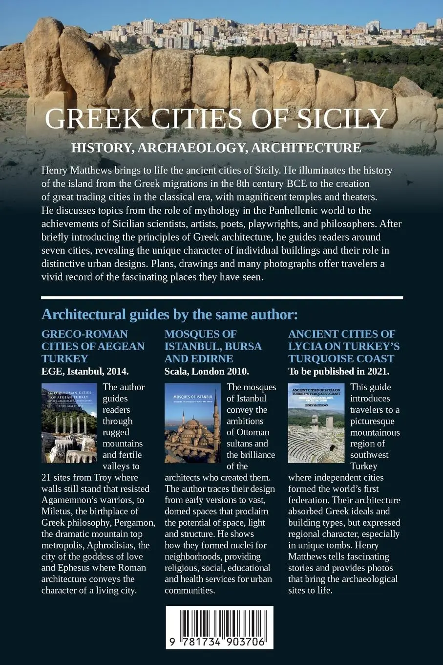 Rückseite: 9781734903706 | Greek Cities of Sicily | History, Archaeology, Architecture | Matthews