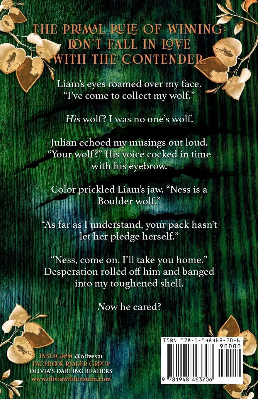 Rückseite: 9781948463706 | A Pack of Blood and Lies | Olivia Wildenstein | Taschenbuch | Englisch