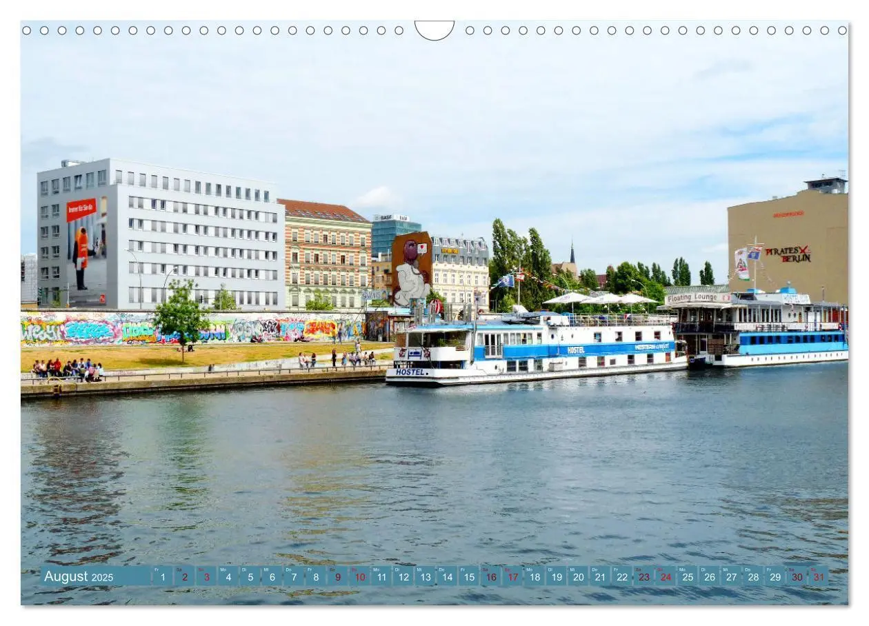 Bild: 9783435033706 | Berlin Ansichten mit Wasser (Wandkalender 2025 DIN A3 quer),...