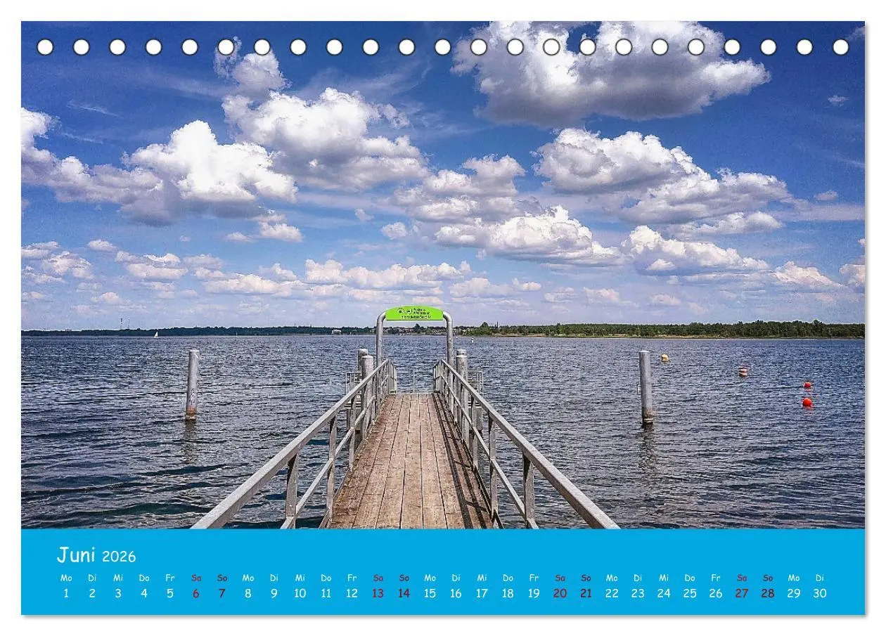 Bild: 9783457503706 | Mein Cospudener See (Tischkalender 2026 DIN A5 quer), CALVENDO...