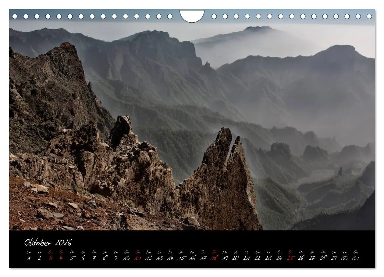 Bild: 9783516073706 | La Palma - Insel der Berge und Wolken (Wandkalender 2026 DIN A4...