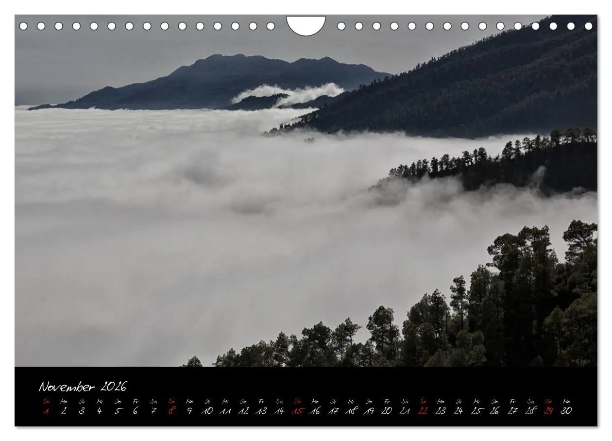 Bild: 9783516073706 | La Palma - Insel der Berge und Wolken (Wandkalender 2026 DIN A4...