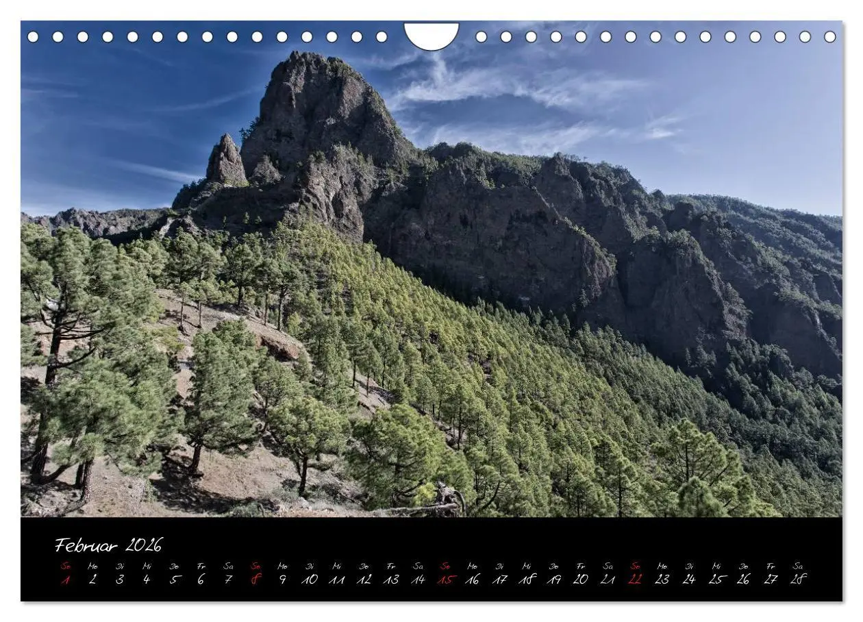 Bild: 9783516073706 | La Palma - Insel der Berge und Wolken (Wandkalender 2026 DIN A4...