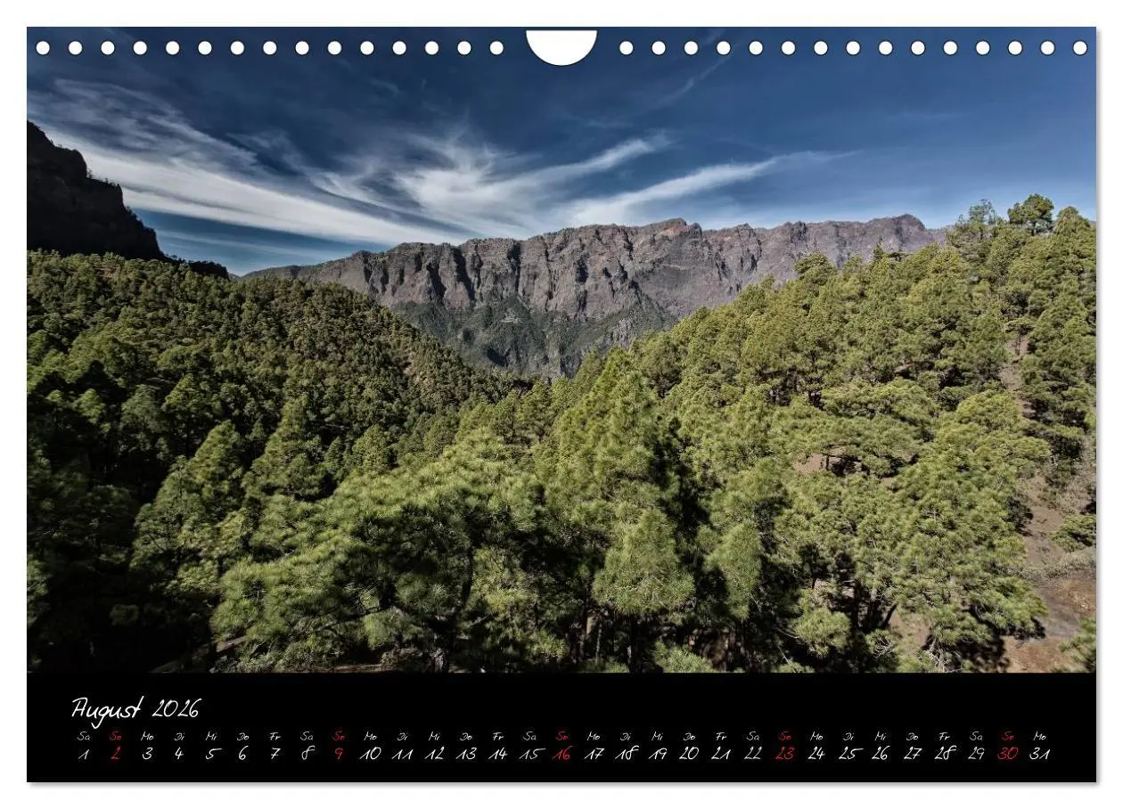Bild: 9783516073706 | La Palma - Insel der Berge und Wolken (Wandkalender 2026 DIN A4...