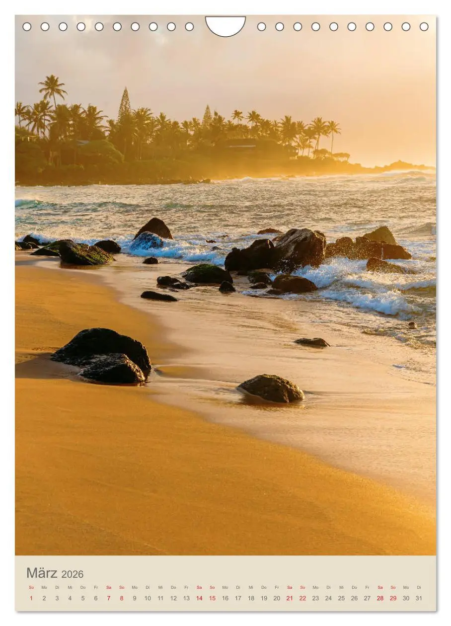 Bild: 9783516383706 | O'ahu - Hawaii, Bilder aus dem Südseeparadies (Wandkalender 2026...