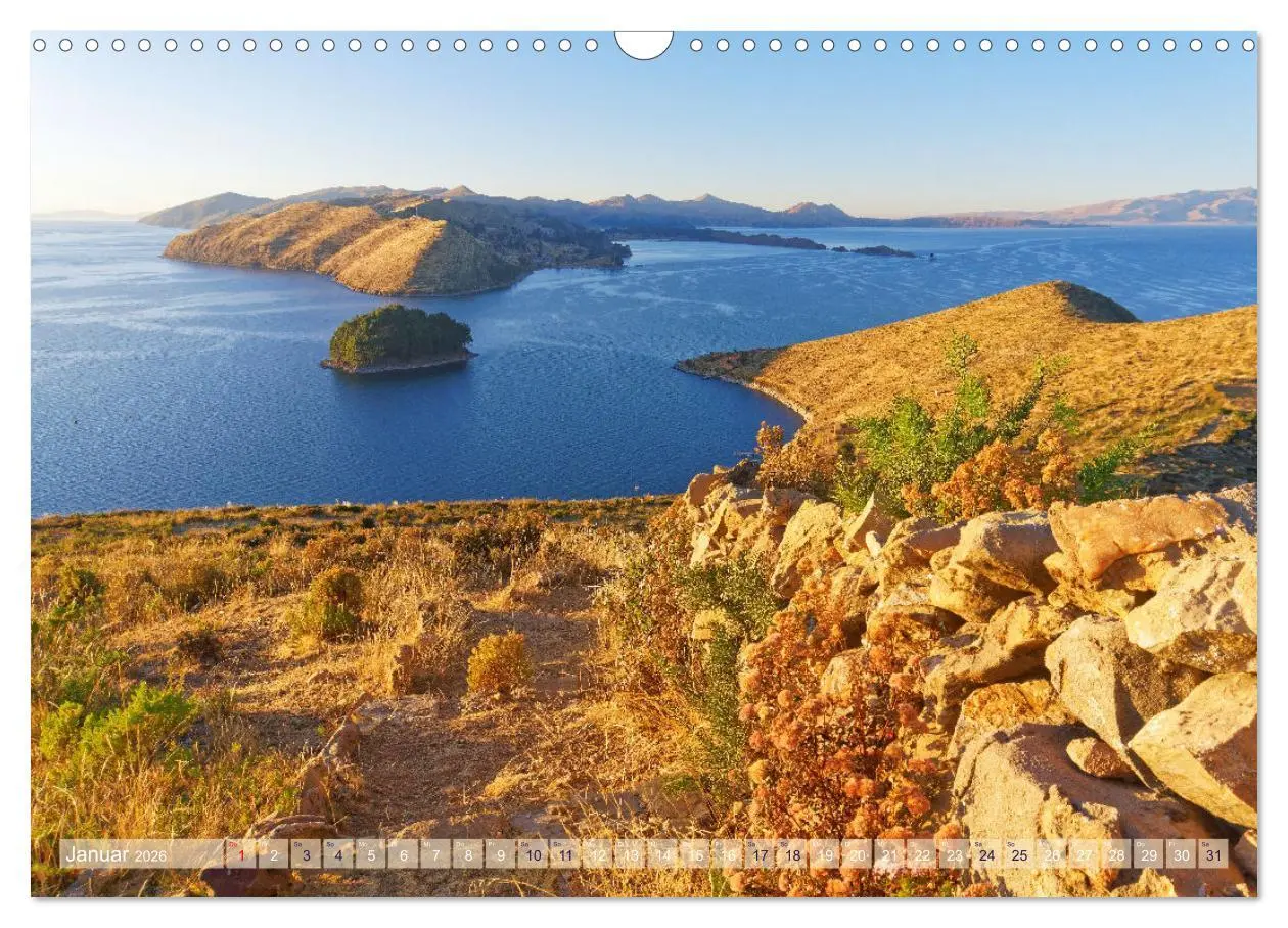Bild: 9783457353806 | Entdecke Bolivien (Wandkalender 2026 DIN A3 quer), CALVENDO...