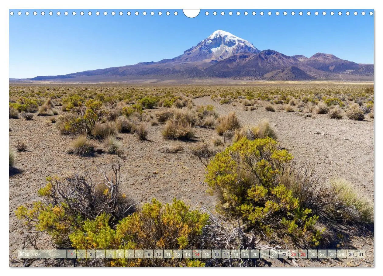Bild: 9783457353806 | Entdecke Bolivien (Wandkalender 2026 DIN A3 quer), CALVENDO...