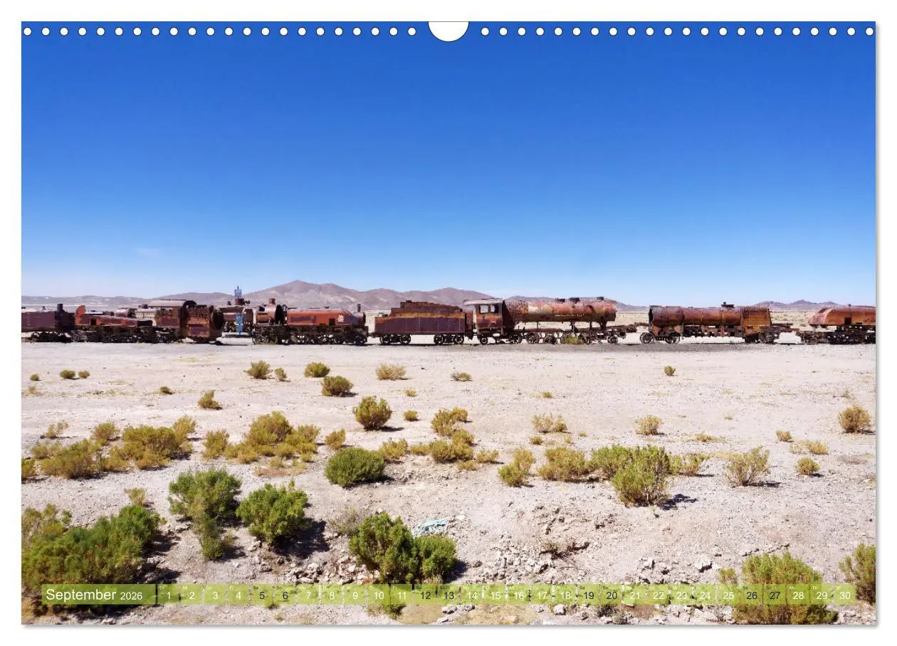 Bild: 9783457353806 | Entdecke Bolivien (Wandkalender 2026 DIN A3 quer), CALVENDO...