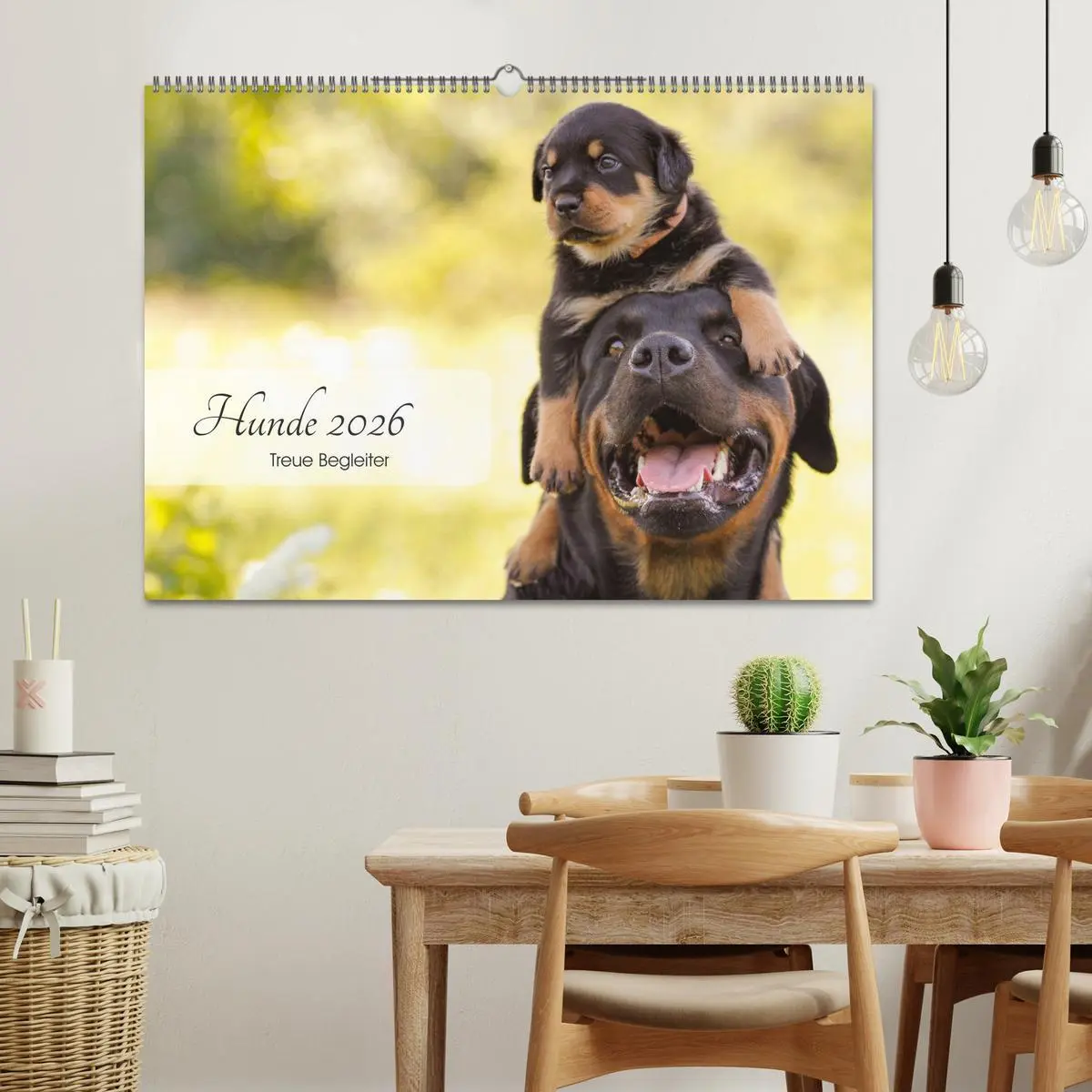 Bild: 9783457973806 | Hunde 2026 - Treue Begleiter (Wandkalender 2026 DIN A2 quer),...