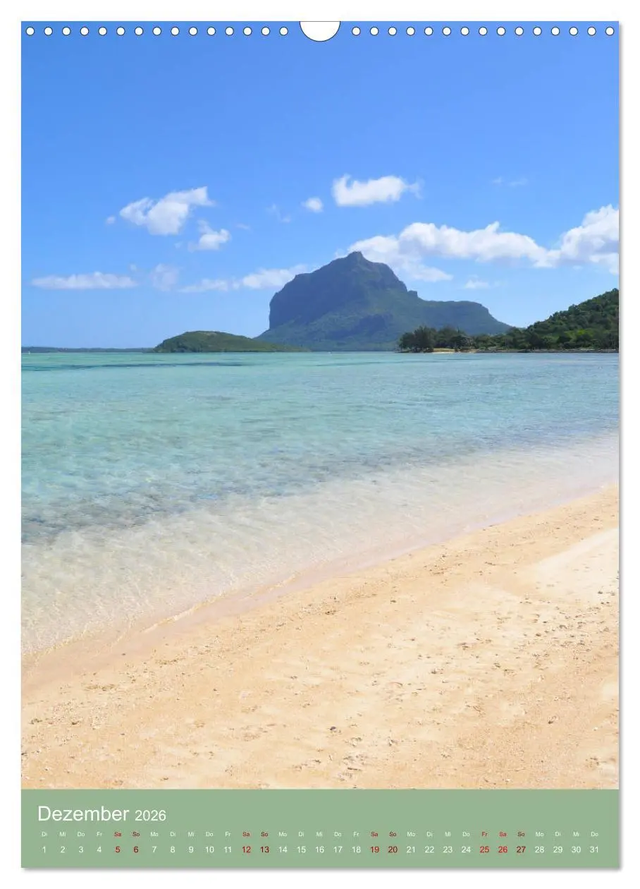 Bild: 9783516373806 | Erlebe mit mir das Inselparadies Mauritius (Wandkalender 2026 DIN...