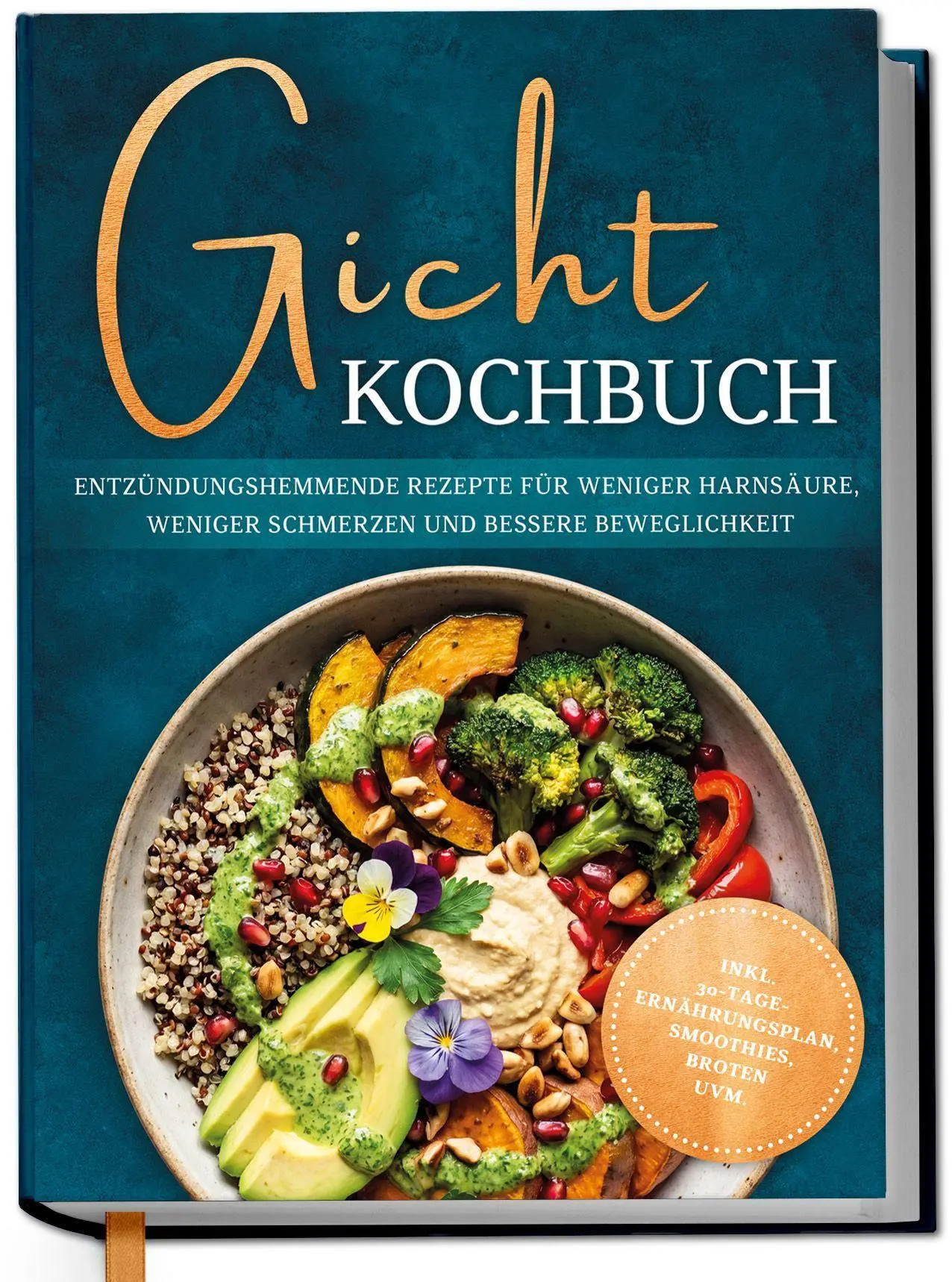 Cover: 9783757633806 | Gicht Kochbuch: Schnelle &amp; einfache entzündungshemmende Rezepte für...