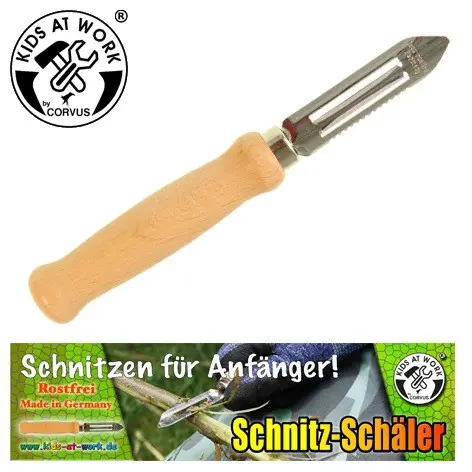 Cover: 4047542603906 | Corvus A600390 - Schnitzschäler, Schnitzen für Anfänger, Schnitzmesser