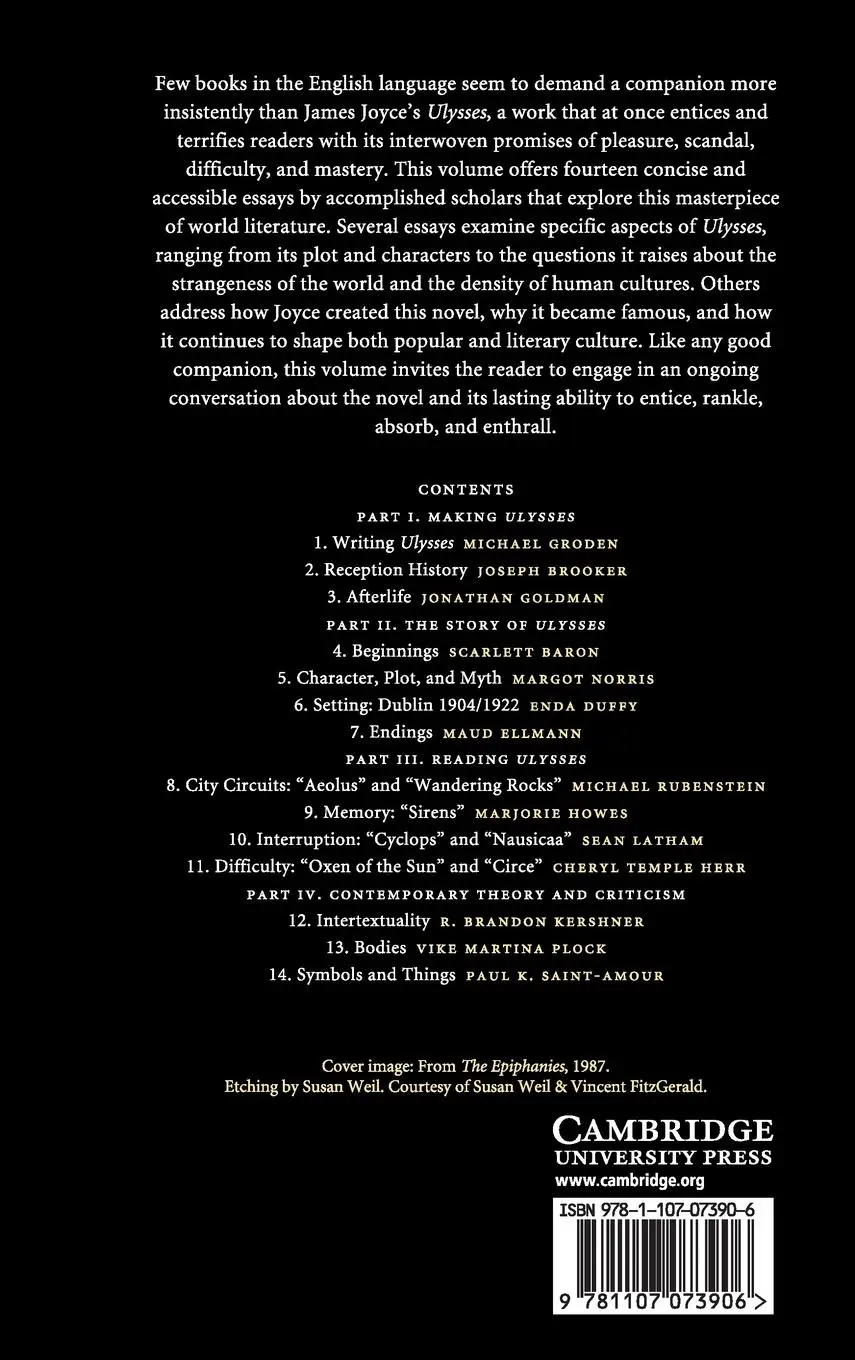 Rückseite: 9781107073906 | The Cambridge Companion to Ulysses | Sean Latham | Buch | Englisch