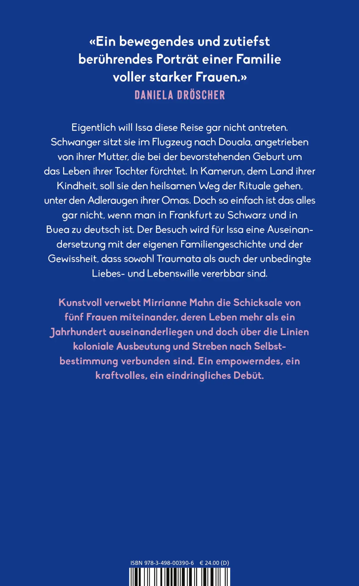 Rückseite: 9783498003906 | Issa | Mirrianne Mahn | Buch | 304 S. | Deutsch | 2024