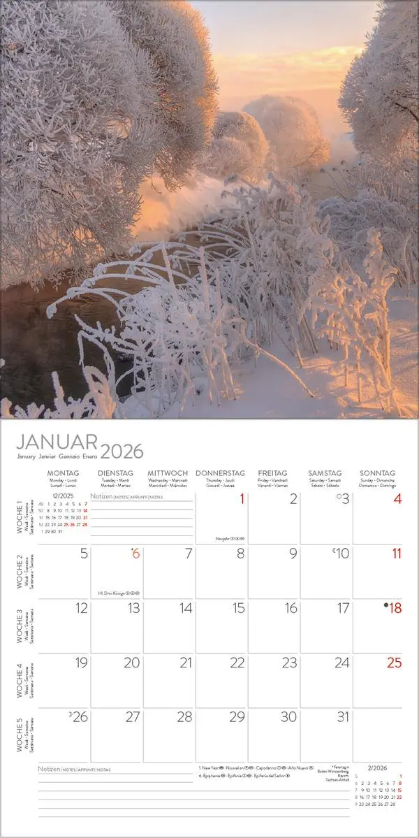 Bild: 9783731883906 | Augenblicke der Stille 2026 | Verlag Korsch | Kalender | 13 S. | 2026
