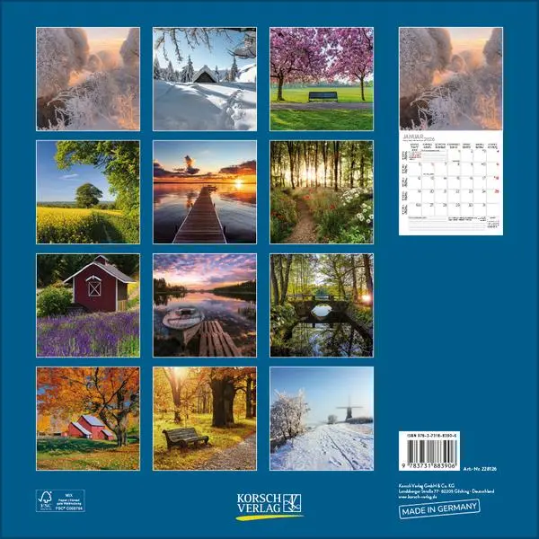 Bild: 9783731883906 | Augenblicke der Stille 2026 | Verlag Korsch | Kalender | 13 S. | 2026
