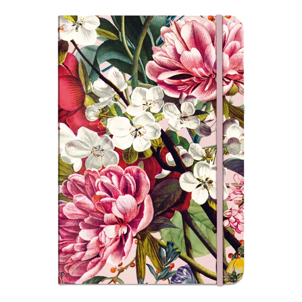 Cover: 4048809034006 | Notizbuch A5 Softcover Blumengruss | Taschenbuch | 2025