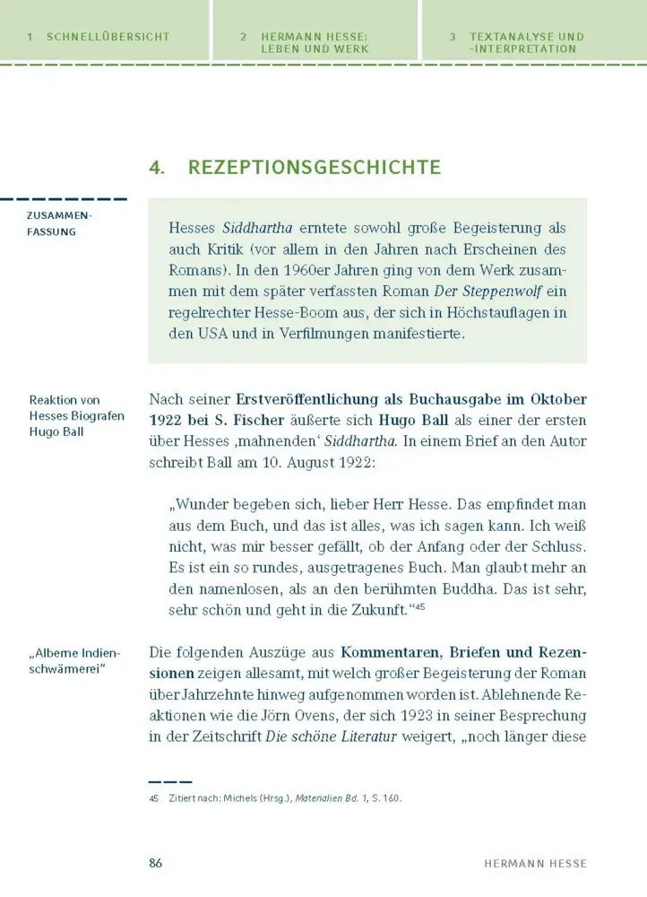 Bild: 9783129304006 | Siddhartha von Hermann Hesse | Textanalyse und Interpretation | Hesse