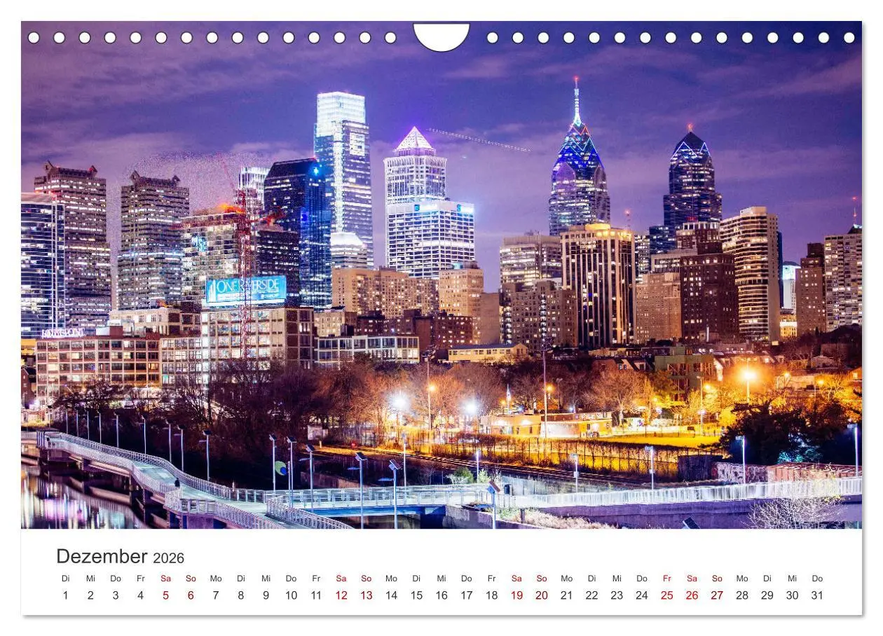 Bild: 9783457614006 | Philadelphia - The Birthplace of America (Wandkalender 2026 DIN A4...