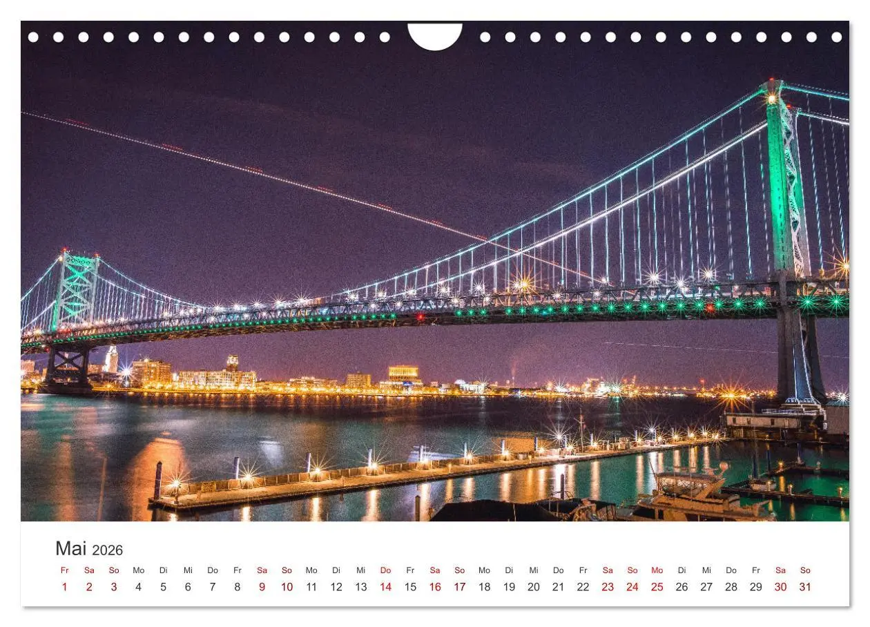 Bild: 9783457614006 | Philadelphia - The Birthplace of America (Wandkalender 2026 DIN A4...