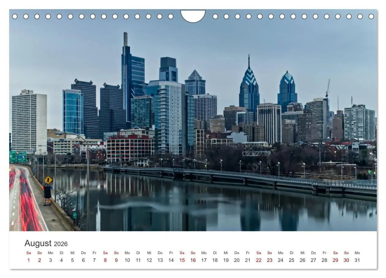 Bild: 9783457614006 | Philadelphia - The Birthplace of America (Wandkalender 2026 DIN A4...