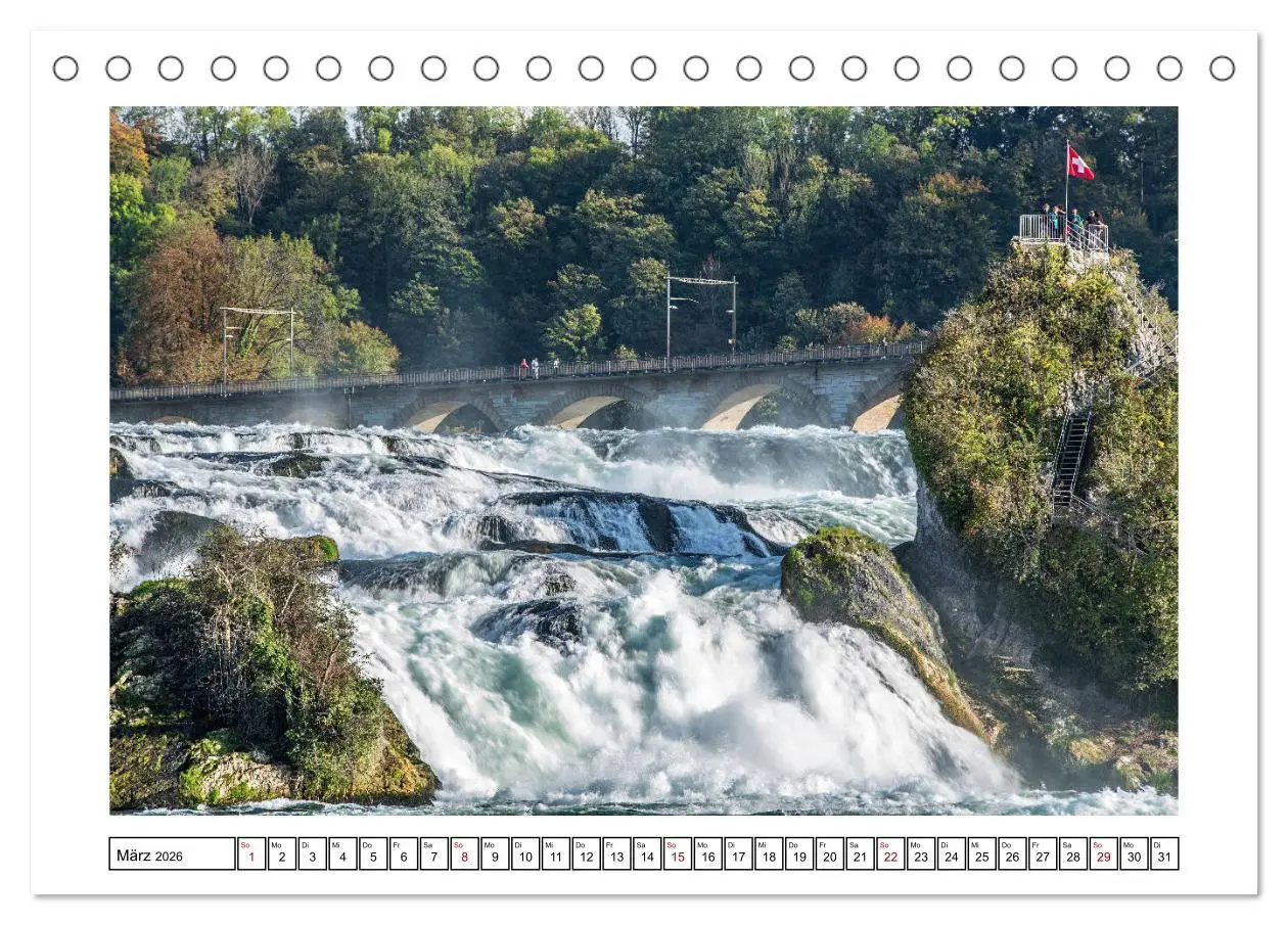 Bild: 9783457854006 | Rheinfall in Schaffhausen - Ein Naturschauspiel (Tischkalender 2026...