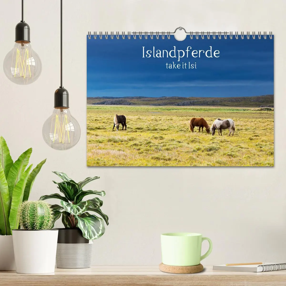 Bild: 9783457924006 | Islandpferde take it Isi (Wandkalender 2026 DIN A4 quer), CALVENDO...