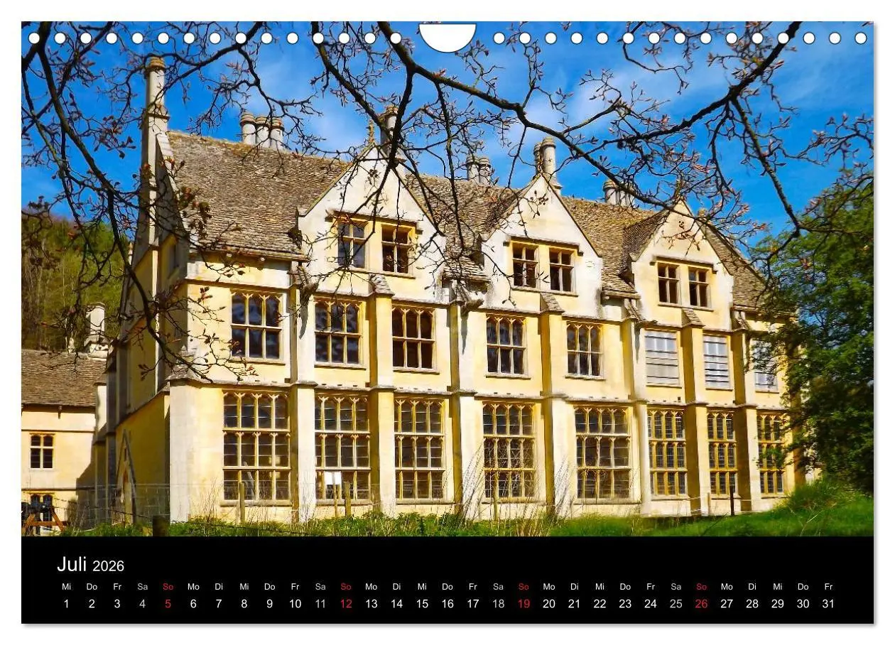 Bild: 9783516184006 | Burgen, Schlösser, Landhäuser (Wandkalender 2026 DIN A4 quer),...
