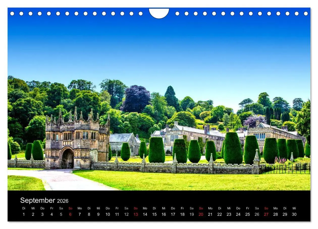 Bild: 9783516184006 | Burgen, Schlösser, Landhäuser (Wandkalender 2026 DIN A4 quer),...