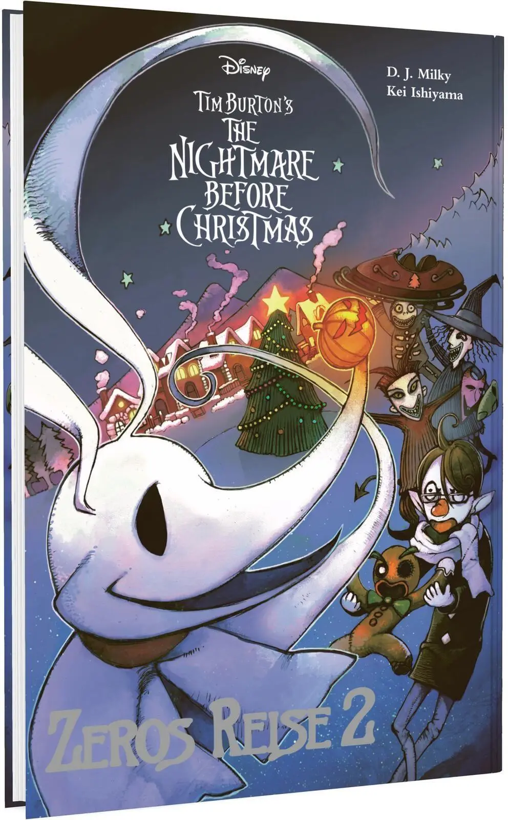 Cover: 9783551804006 | Tim Burton's The Nightmare Before Christmas: Zeros Reise 2 | Buch