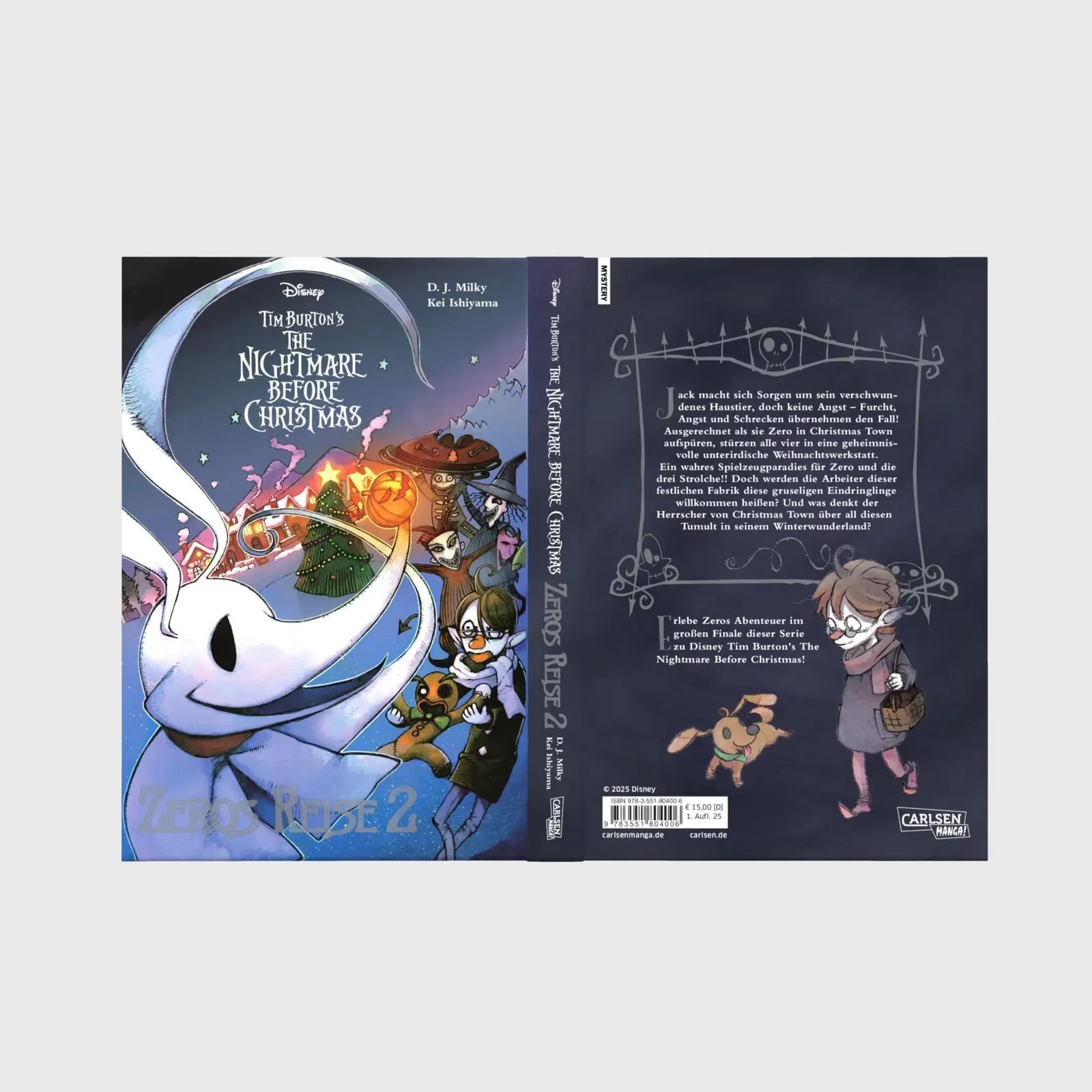 Bild: 9783551804006 | Tim Burton's The Nightmare Before Christmas: Zeros Reise 2 | Buch