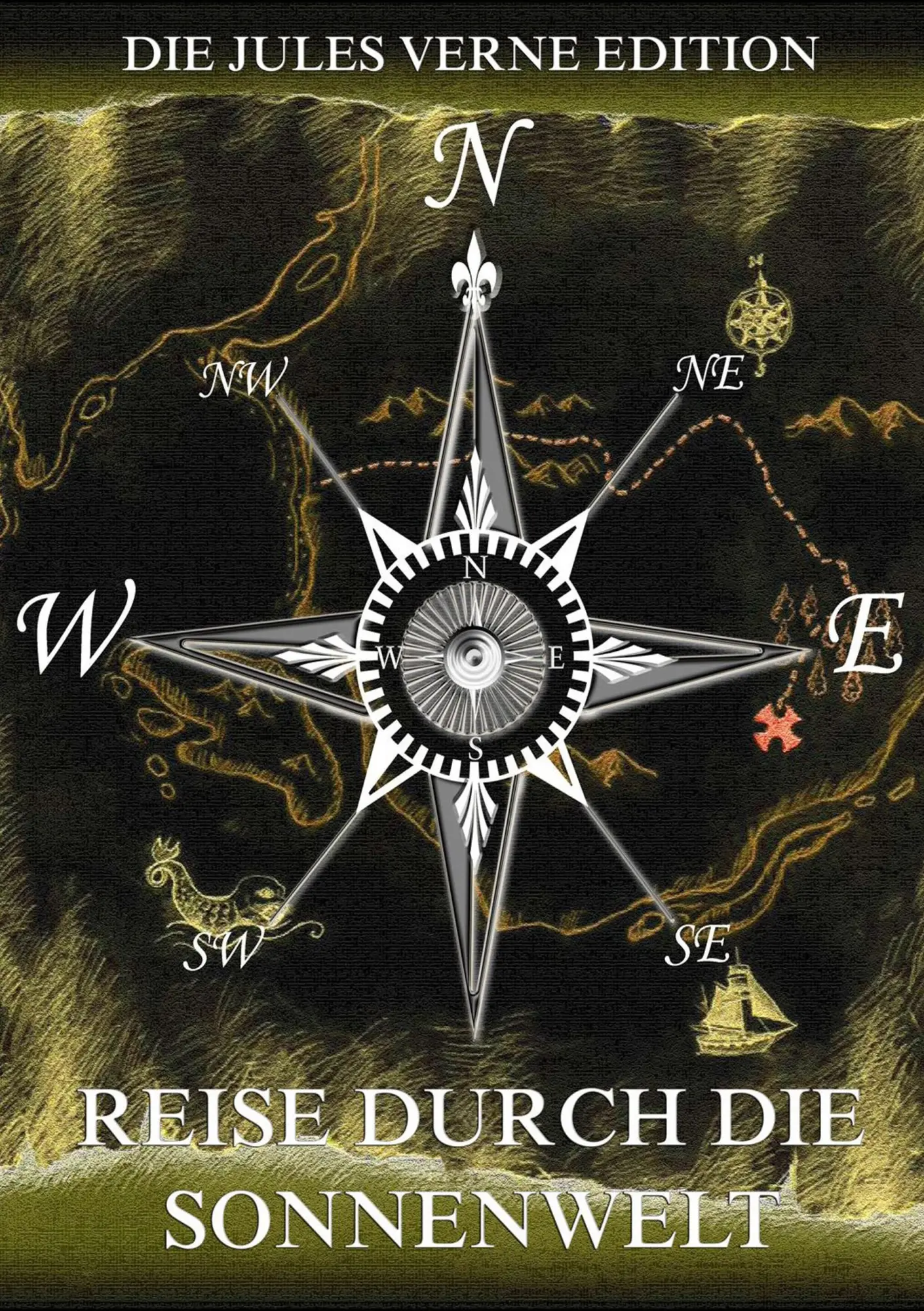 Cover: 9783849684006 | Reise durch die Sonnenwelt | Illustrierte Ausgabe | Jules Verne | Buch
