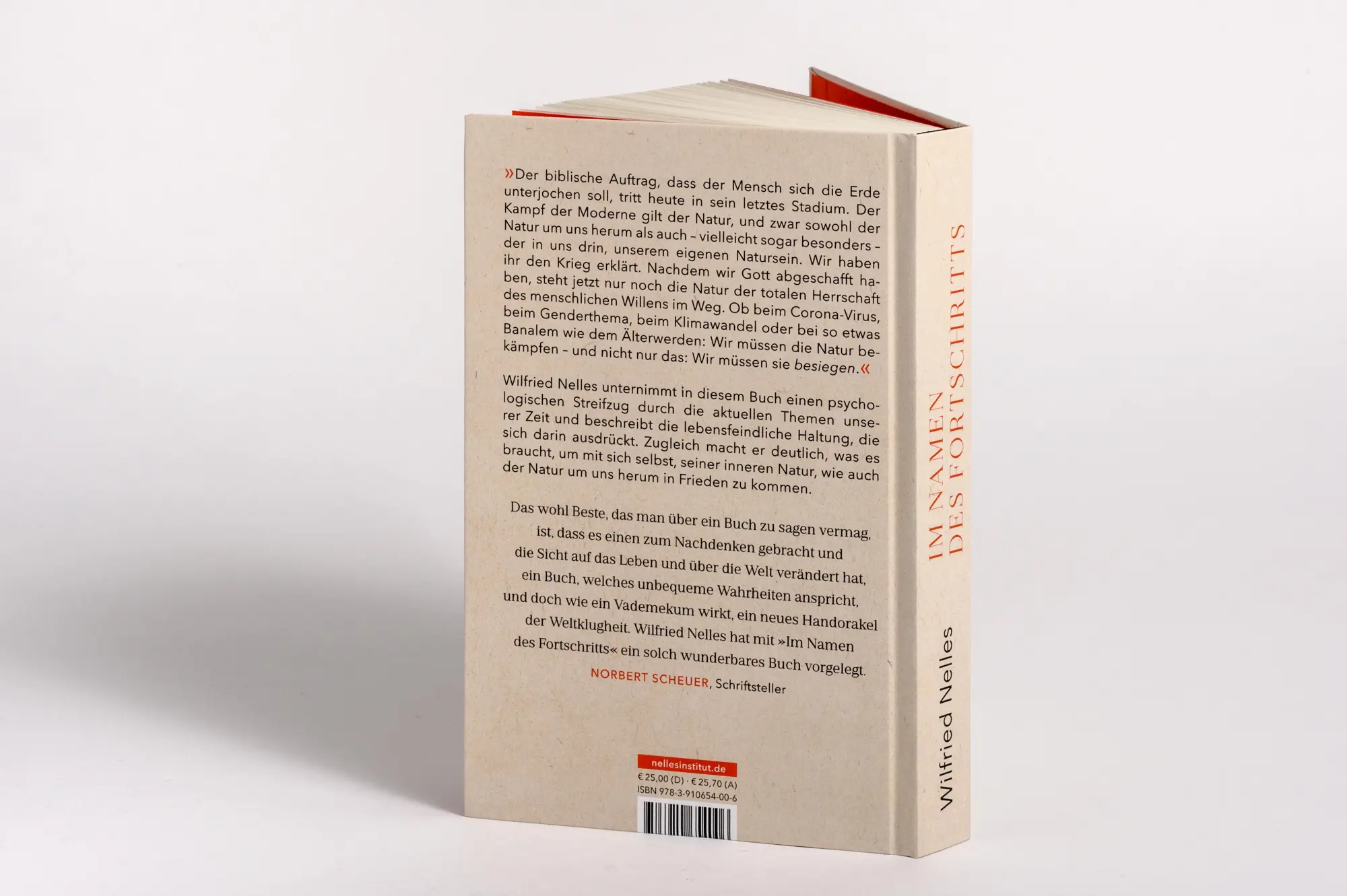 Rückseite: 9783910654006 | Im Namen des Fortschritts | Wilfried Nelles | Buch | Deutsch | 2023